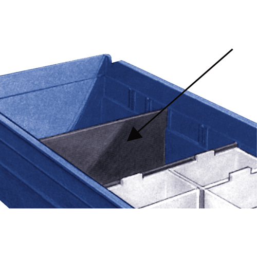 Bacs de rangement pour tablettes - Diviseurs Pryde Industrial Inc.