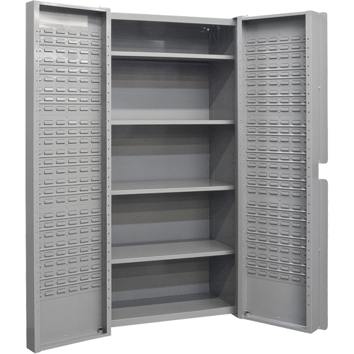 Armoires &agrave; combinaison &agrave; portes creuses, 38" la x 24" p x 72" h, Gris Pryde Industrial Inc.