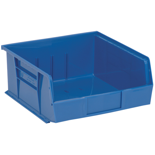 Ultra Stack & Hang Bin, 11" W x 5" H x 10-7/8" D, Blue Pryde Industrial Inc.