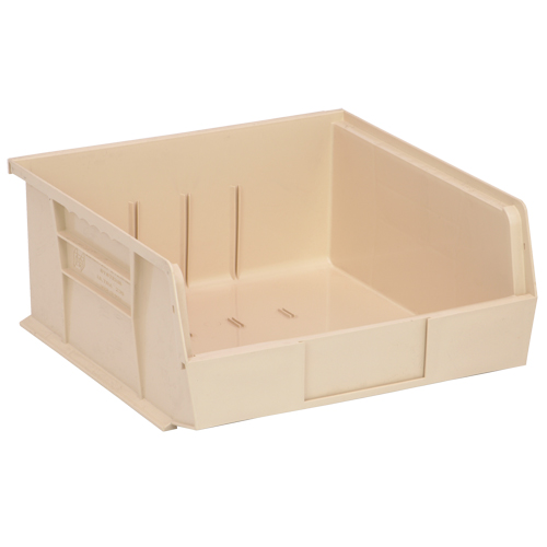 Ultra Stack & Hang Bin, 11" W x 5" H x 10-7/8" D, Ivory Pryde Industrial Inc.