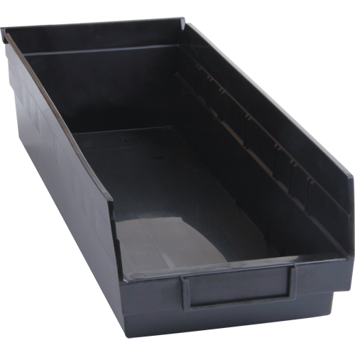 Recycled Shelf Bins, 6-5/8" W x 17-7/8" D x 4" H, 40 lbs. Capacity Pryde Industrial Inc.