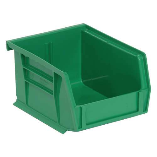 Ultra Stack & Hang Bin, 4-1/8" W x 3" H x 5-3/8" D, Green Pryde Industrial Inc.