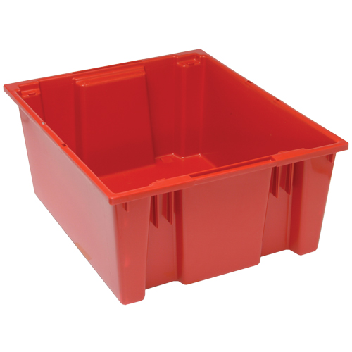 Contenants Stack & Nest, 10" x 23,5" x 19,5", Rouge Pryde Industrial Inc.