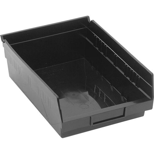 Bacs pour tablette, 8-3/8" la x 4" H x 11-5/8" p, Noir, Capacit&eacute; 30 lb Pryde Industrial Inc.