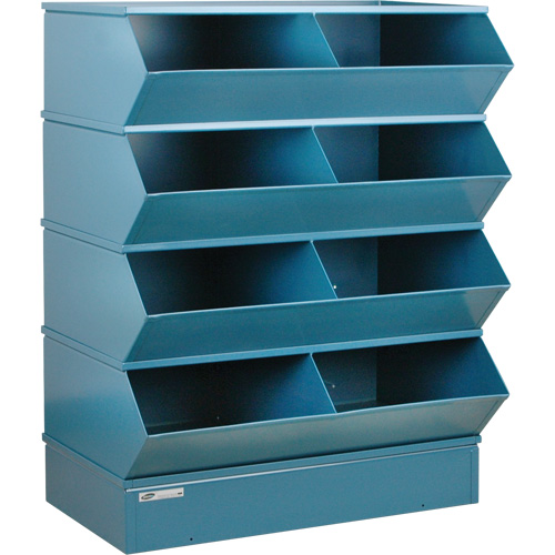 Syst&egrave;mes sectionnels &agrave; assembler, Cap. 5000 lb, 37" la x 24" p x 44" h, Bleu Pryde Industrial Inc.
