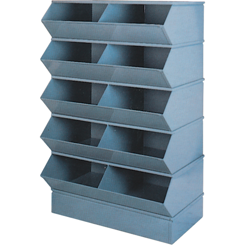 Syst&egrave;mes sectionnels &agrave; assembler, Cap. 5000 lb, 37" la x 24" p x 55" h, Bleu Pryde Industrial Inc.