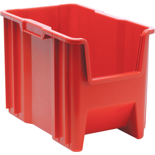 Contenants &agrave; empiler g&eacute;ants, 10,875" la x 17,5" p x 12,5" h, Rouge Pryde Industrial Inc.