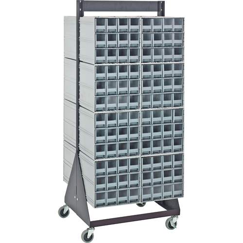 Casiers de rangement &agrave; enclenchement avec supports de plancher Pryde Industrial Inc.