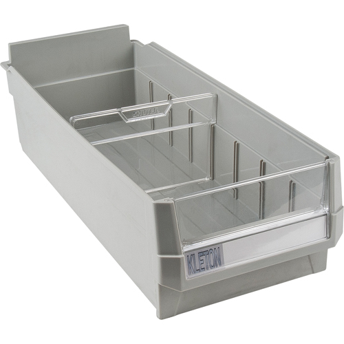 Replacement Drawer for KPC-HD Heavy-Duty Parts Cabinets, Plastic, 6-1/2" W x 14-4/5" D x 4" H, Grey Pryde Industrial Inc.