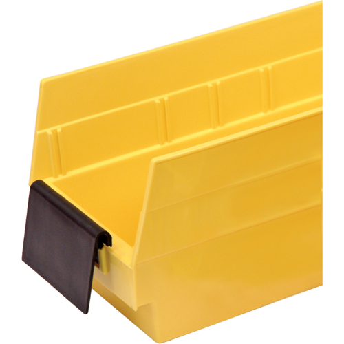Bacs de rangement pour tablettes - Porte-&eacute;tiquettes de forme allong&eacute;e Pryde Industrial Inc.