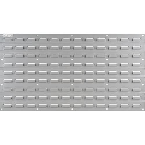 Metal Louvered Panel Bin Support Rack, 32 Bins, 36" W x 1/8" D x 19" H Pryde Industrial Inc.