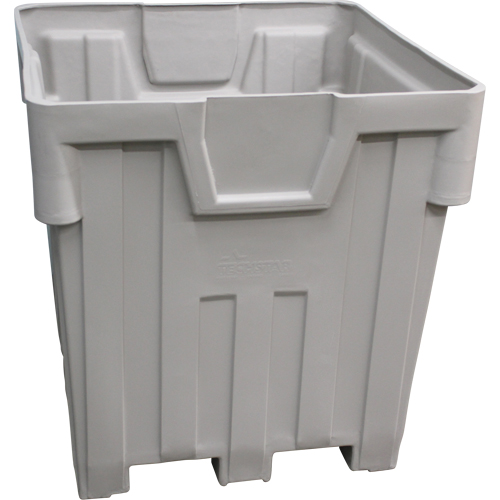 Nesting Bin, 44" W x 44" D x 46" H, Grey Pryde Industrial Inc.