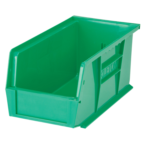 Bac empilable & &agrave; suspendre, 5-1/2" la, 5" h x 10-7/8" p, Vert Pryde Industrial Inc.