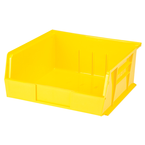 Stack & Hang Bin, 11" W x 5" H x 10-7/8" D, Yellow Pryde Industrial Inc.