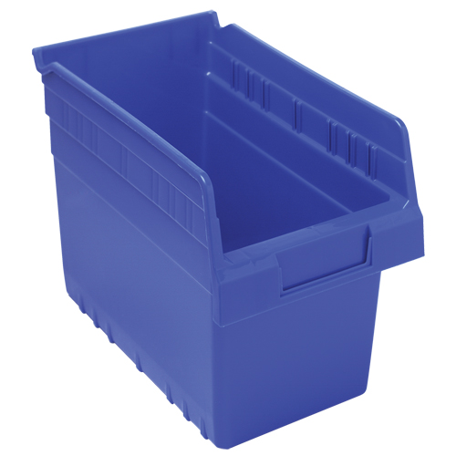 Bacs pour &eacute;tag&egrave;re Store-Max, 6-5/8" la x 8" H x 11-5/8" p, Bleu, Capacit&eacute; 44 lb Pryde Industrial Inc.