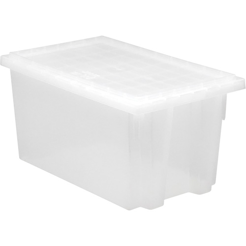 Contenant robuste Stack & Nest, 6" x 11" x 18", Transparent Pryde Industrial Inc.