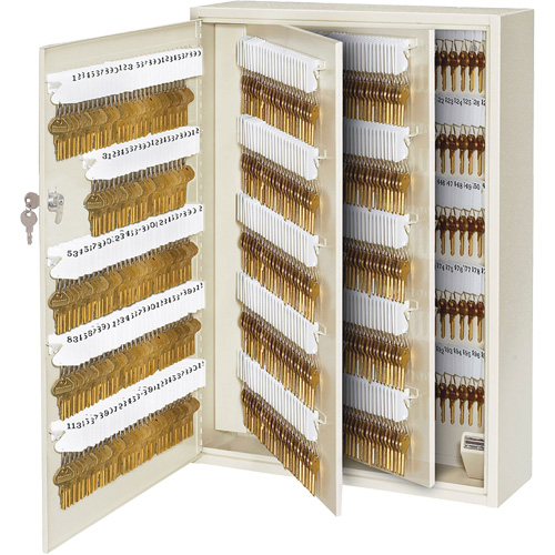 Heavy-Duty Key Cabinet, 730 Keys, Beige Pryde Industrial Inc.