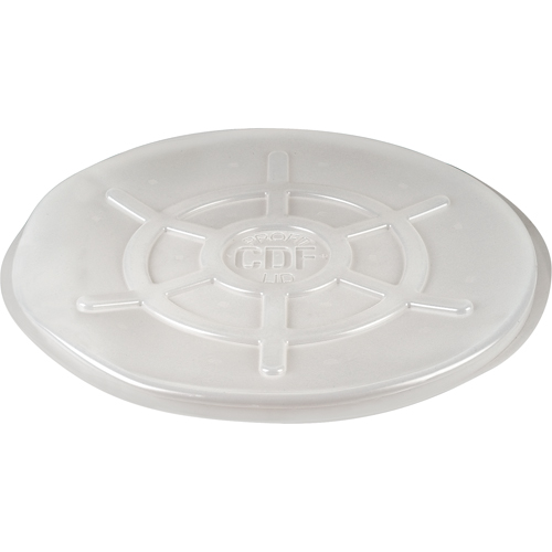Couvercles protecteurs pour barils, Dessus ouvert, Convient aux 55 gal. US (45 gal. imp.), Transparent Pryde Industrial Inc.
