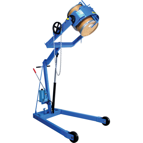 Manipulateurs de barils Hydra-Lift, Capacit&eacute; 55 gal. US (45 gal. imp.) Pryde Industrial Inc.