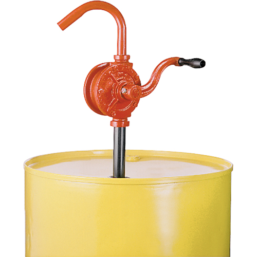 Pompe rotative pour barils, Fonte, Pour capacit&eacute; 15-55 gal., 7,5 gallons/100 r&eacute;volutions Pryde Industrial Inc.