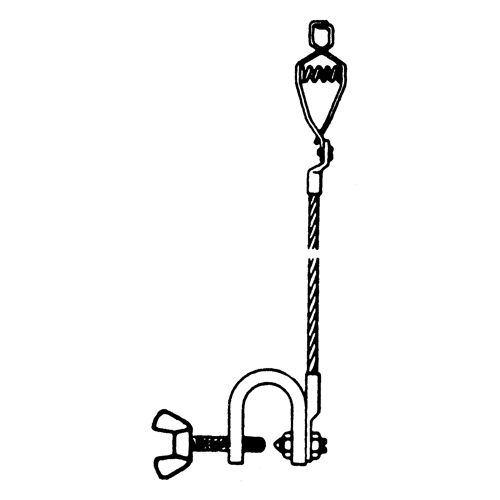 Assemblages l&eacute;gers de c&acirc;bles de masse et de mise &agrave; la terre - Pinces crocodile & petites pinces en c Pryde Industrial Inc.