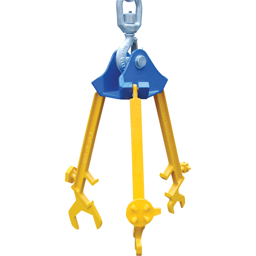 Multi-Purpose Overhead Drum Lifter with Wrenches, 30 - 55 US Gal. (25 - 45 Imperial Gal.), 800 lbs./362 kg. Cap. Pryde Industrial Inc.