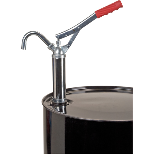 Lever-Type Drum Pump, Steel, 11 oz./Stroke, Fits 30-55 Gal. Pryde Industrial Inc.