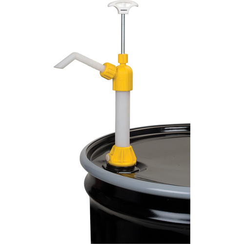 Pull Type Drum Pump, Fits 15 - 55 Gal., 14 oz./Stroke Pryde Industrial Inc.