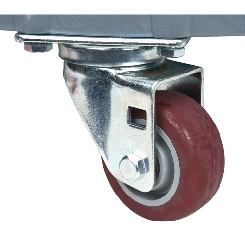 Socle roulant pour baril de confinement des fuites, 24,25" dia. X 7,625" h, Cap. de d&eacute;versement 1,5 gal. US Pryde Industrial Inc.