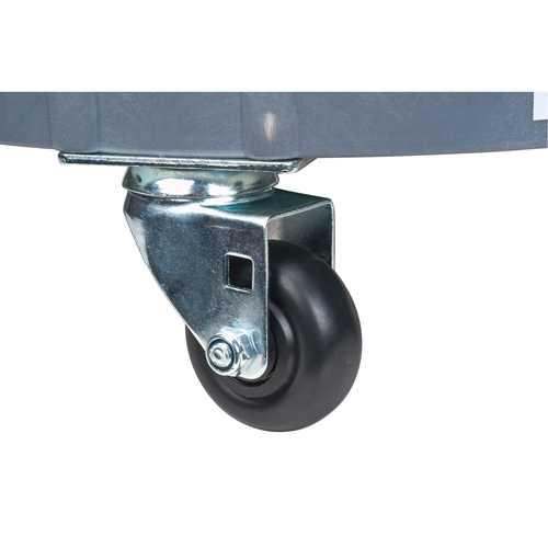 Socle roulant pour baril de confinement des fuites, 24,25" dia. X 7,625" h, Cap. de d&eacute;versement 1,5 gal. US Pryde Industrial Inc.