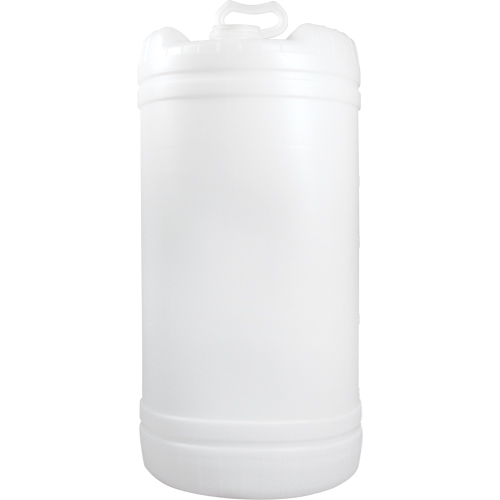 Barils en poly&eacute;thyl&egrave;ne &agrave; ouverture &eacute;troite, 15 gal. US (12,49 gal. imp.), Dessus ferm&eacute;, Naturel Pryde Industrial Inc.
