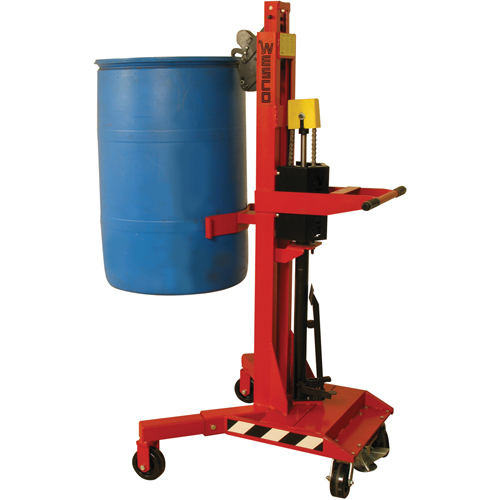 Manipulateur ergonomique de baril &agrave; port&eacute;e &eacute;lev&eacute;, DM-100-HR, 30 - 85 gal. US (25 - 70 gal. imp.) Pryde Industrial Inc.