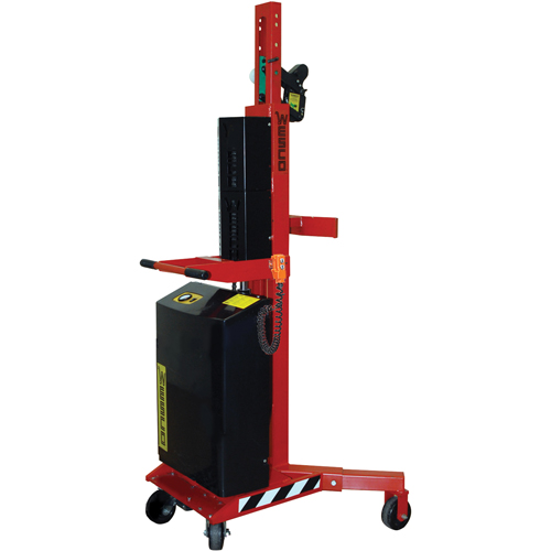 Manipulateur ergonomique de baril &agrave; lev&eacute;e motoris&eacute;e, DM-100-PL, 30 - 85 gal. US (25 - 70 gal. imp.) Pryde Industrial Inc.