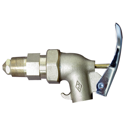 Heavy-Duty Drum Faucet, Brass, 3/4" NPT Inlet Pryde Industrial Inc.