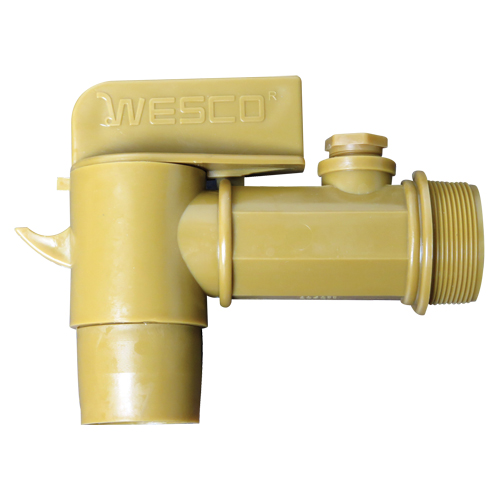 Soupape de baril de luxe en poly&eacute;thyl&egrave;ne NPT 2", Poly&eacute;thyl&egrave;ne, NPT de 2" Pryde Industrial Inc.