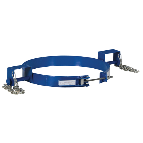 Anneau de bascule pour baril, Baril de 55 gal. US (45 gal. imp.), Capacit&eacute; 1200 lb/ 544 kg Pryde Industrial Inc.