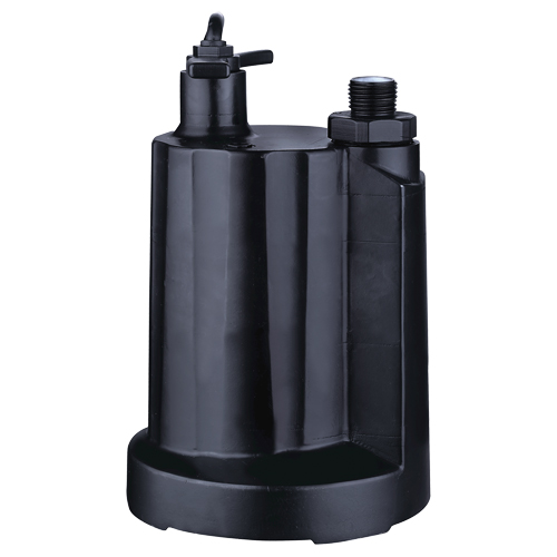 Submersible Utility Pump, 1/3 HP, 2160 GPH, 115 V, 4 A Pryde Industrial Inc.