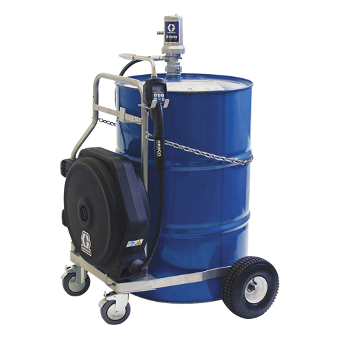 Pompe &agrave; huile pneumatique de s&eacute;rie LD, 7,8 gal./min, Rapport de pression de 3:1 Pryde Industrial Inc.