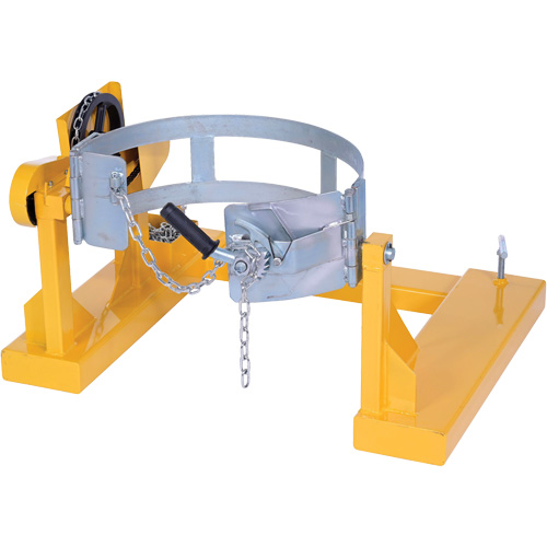 Porte-baril pour chariot &agrave; fourche, Pour 55 gal. US (45,8 gal imp&eacute;rial) Pryde Industrial Inc.