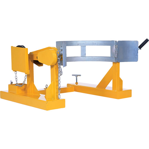 Porte-baril pour chariot &agrave; fourche, Pour 55 gal. US (45,8 gal imp&eacute;rial) Pryde Industrial Inc.