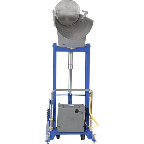 Tombereau hydraulique portatif pour baril, Pour 30 - 55 gal. US (25 - 45,8 gal. imp.) Pryde Industrial Inc.