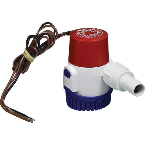 S-Series Electronic Sensing Bilge Pump, 500 GPH, 12 V Pryde Industrial Inc.