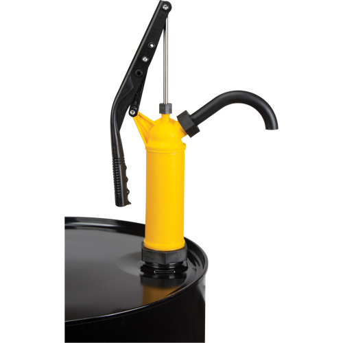 Lever-Type Drum Pump, Polypropylene, 14 oz./Stroke, Fits 5-55 Gal. Pryde Industrial Inc.