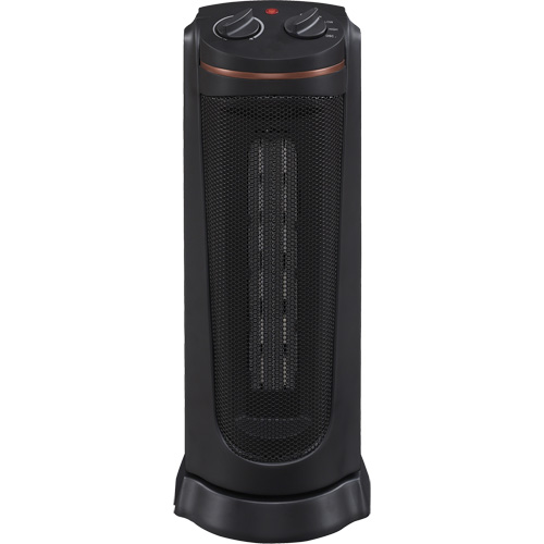 Oscillating Tower Heater, Ceramic, Electric, 5200 BTU/H Pryde Industrial Inc.