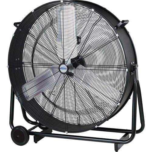 Light Industrial Direct-Drive Slim Drum Fan, Industrial, 2 Speed, 30" Diameter Pryde Industrial Inc.