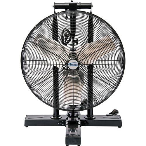 Foldable Pedestal Fan, Industrial, 3 Speed, 24" Diameter Pryde Industrial Inc.