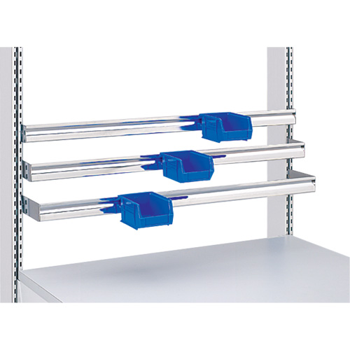 Modular Ergonomic Workstations - Light-Duty Parts Bin Rails Pryde Industrial Inc.