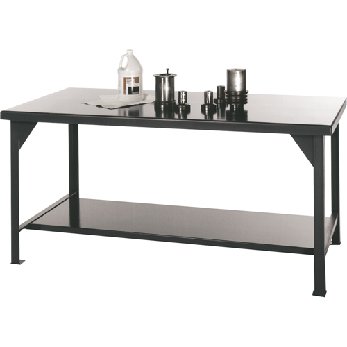 Tables d'atelier, Acier Surface, 48" la x 30" p x 34" h Pryde Industrial Inc.