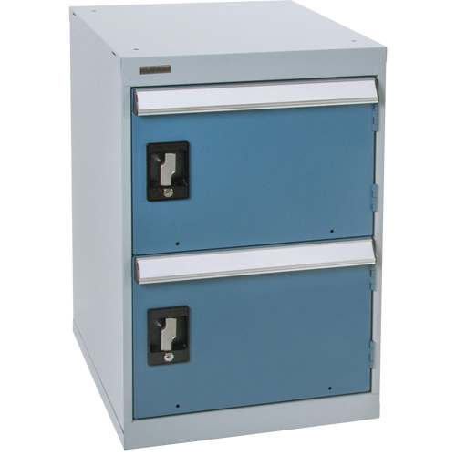 Two-Door Pedestal Workbench, 28" H x 18" W x 21" D Pryde Industrial Inc.