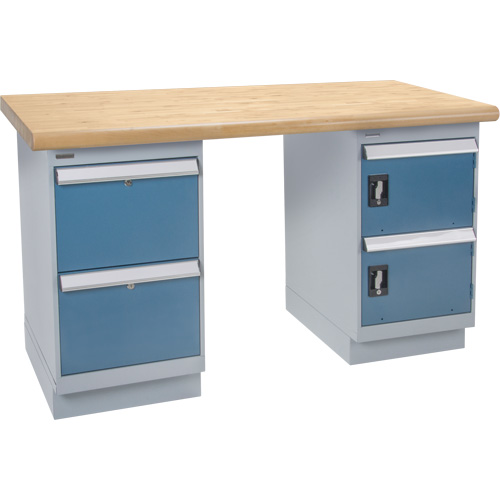 &eacute;tabli, Porte & tiroirs, Cap 2500 lb, 60" la x 36" p, 34" h Pryde Industrial Inc.